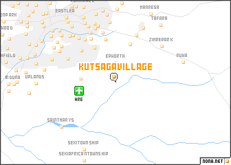 map of Kutsaga Village