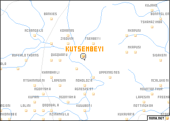 map of KuTsembeyi