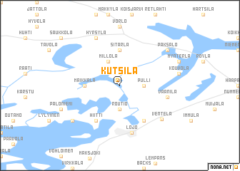 map of Kutsila