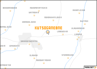 map of Kutso-Ganebne