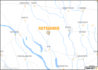 map of Kutsukake