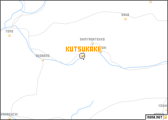 map of Kutsukake