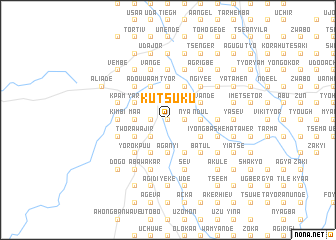 map of Kutsuku