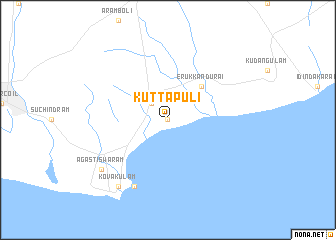 map of Kūttapuli