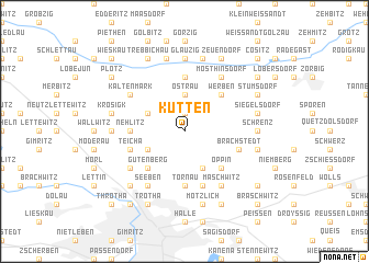 map of Kütten