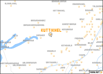 map of Kutti Khel