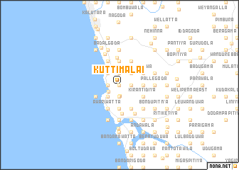 map of Kuttimalai