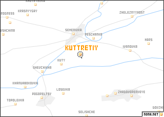 map of Kut Tretiy