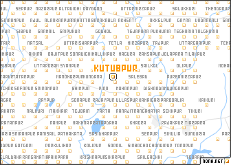 map of Kutubpur