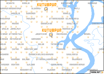 map of Kutubpur