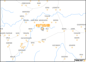 map of Kutudibi