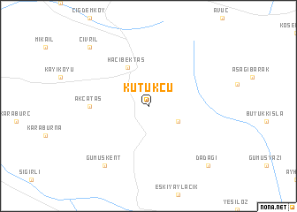 map of Kütükçü