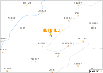 map of Kütüklü