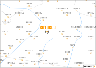 map of Kütüklü