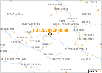 map of Kūtūleh-ye Parīān