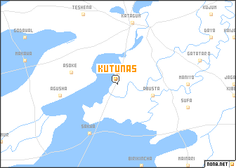 map of Kutunas