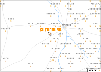 map of Kutungusa