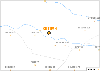 map of Kutush