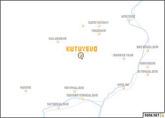 map of Kutuyevo