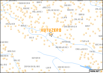 map of Kutuzero