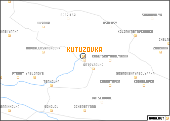 map of Kutuzovka