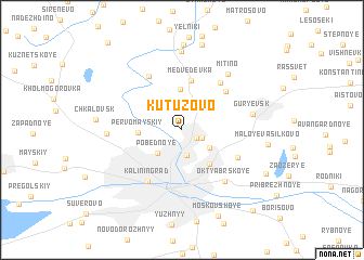 map of Kutuzovo