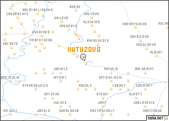 map of Kutuzovo