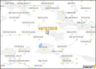 map of Kutuzovo