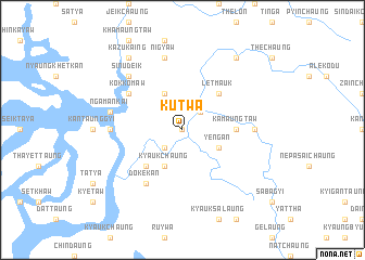 map of Kutwa