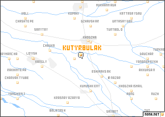 map of Kutyr-Bulak