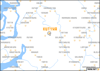 map of Kutywa