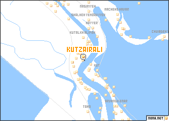 map of Kūt Zāʼir ‘Alī