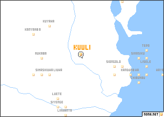 map of Kuuli