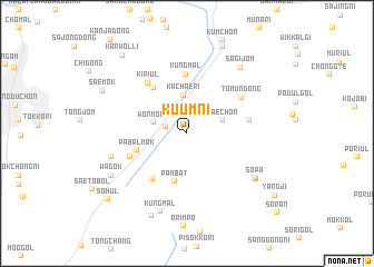 map of Kuŭm-ni