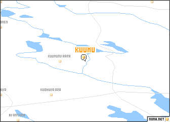 map of Kuumu