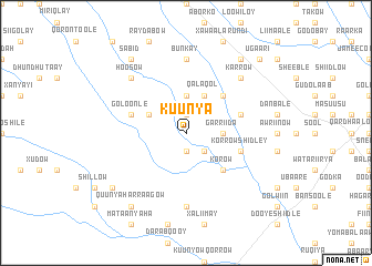 map of Kuunya