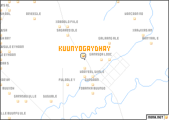 map of Kuunyo Gaydhay