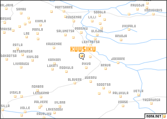 map of Kuusiku