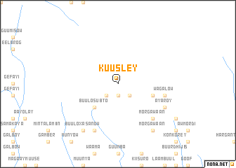 map of Kuusley