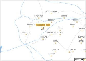map of Kuvacha