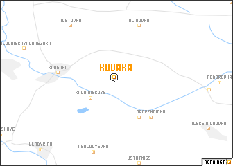 map of Kuvaka