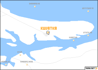 map of Kuvatka