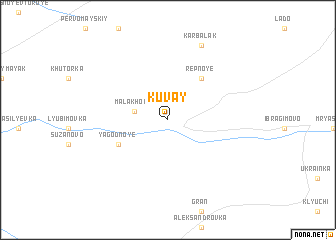 map of Kuvay