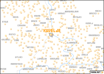 map of Kuvelje