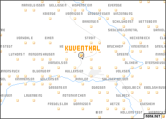 map of Kuventhal