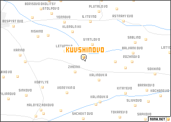 map of Kuvshinovo