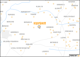 map of Kuvshin