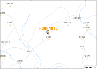 map of Kuwamoto