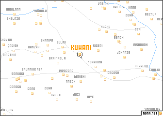 map of Kuwānī