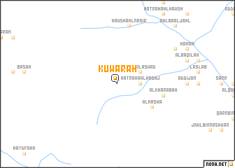 map of Kuwārah